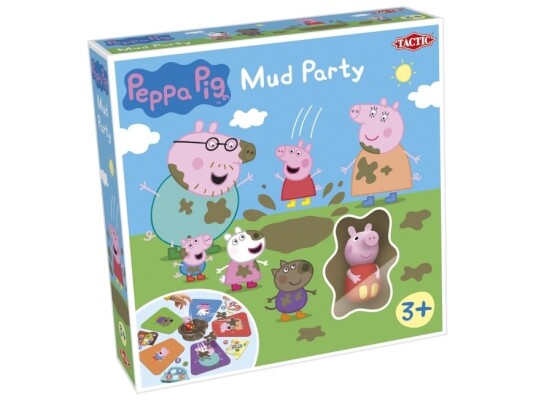 Tactic Peppa Pig Mud Party Kort Spill Sjansespill 3 År 20 Min Tactic Peppa Pig Mud Party Kort Spill Sjansespill 3 År 20 Min