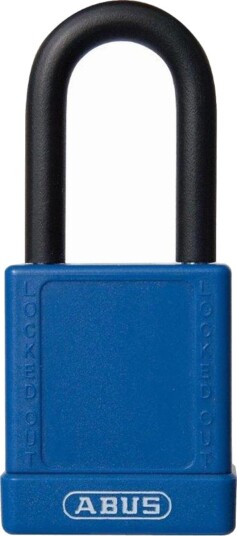 Abus Hengelås 74/40 90 X 38 mm, Dobbel Låsing Blå