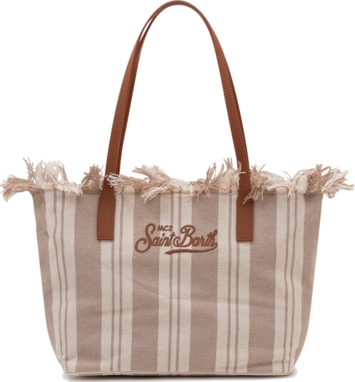 MC2 Saint Barth Dame Vesker Beige ONE SIZE,