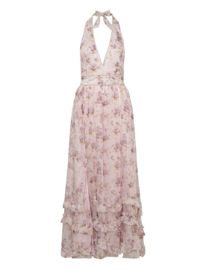 Love Lolina Lottie Maxi Dress Pink XL