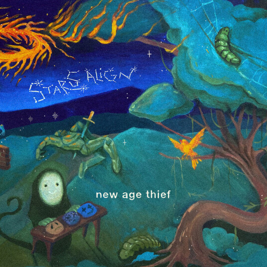 Stars Align Sky Blue