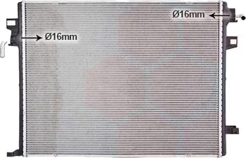 Intercooler VAN WEZEL 59014708