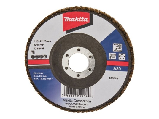Makita Lamellplate D 63498 K80 For Tre/Metall/Plast 125mm
