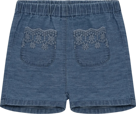Minymo Shorts Chambray Blue 50