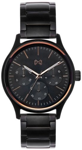 Mark Maddox Herreklokke HM7100 57 Classic Sort/Stål Ø41 mm