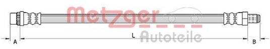 Bremseslange METZGER 4110931