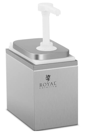 Royal Catering Dressing-dispenser - 2 pumper - 2 x 1 liter 10011448 Royal Catering Dressing-dispenser - 2 pumper - 2 x 1 liter 10011448