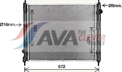 Radiator AVA Clever Choice DN2477 Radiator AVA Clever Choice DN2477