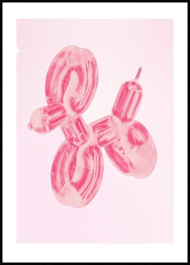 Balloon Dog Poster Plakat / 100x150cm