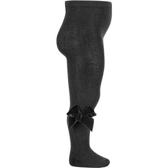 Cóndor Black Cotton Tights m. Bue 6-12 mdr