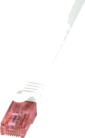 Logilink Rj 45 Cat 6 Utp Hvit 7,5 M