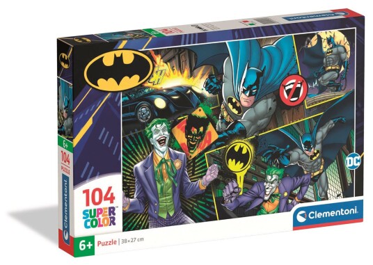 Clementoni puslespill 104 brikker Batman
