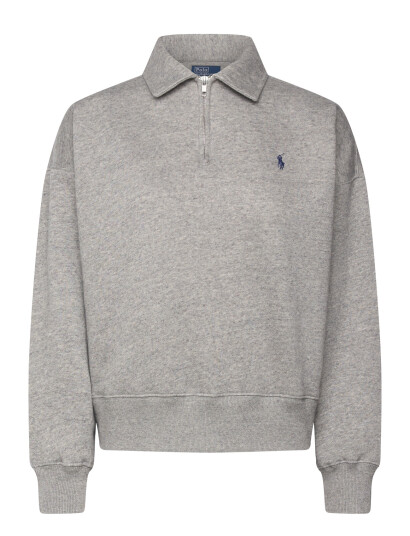 Polo Ralph Lauren Arctic Fleece Knt Sweatshirt Grey L