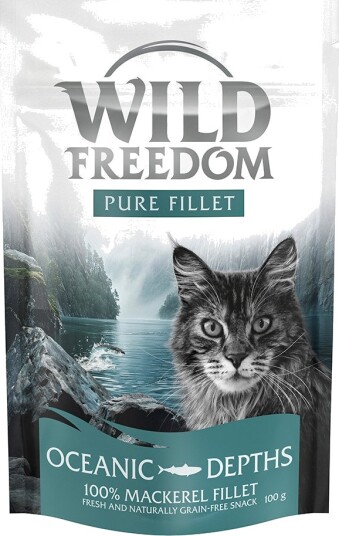Wild Freedom Filet Snacks Makrellfilet 3 x 100 g