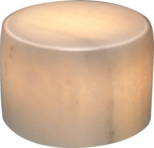 Marble hvit bordlampe batteridrevet m/timer - Large Marble hvit bordlampe batteridrevet m/timer - Large