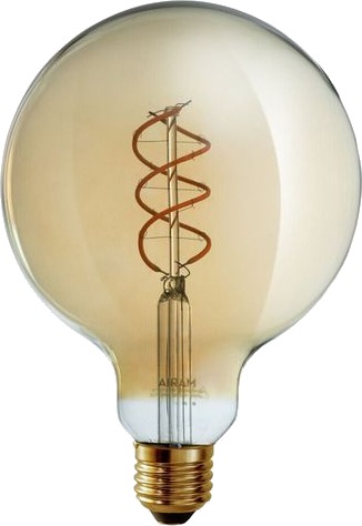 LED pære Airam Amber Filament E27 2200K Dimbar 4,9W / 400 lm LED pære Airam Amber Filament E27 2200K Dimbar 4,9W / 400 lm