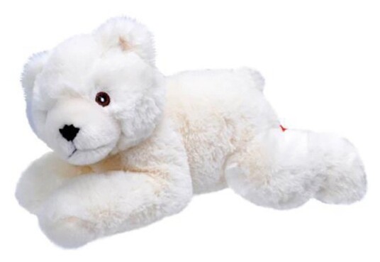 Wild Republic EcoKins Mini Kosedyr   20 cm   Isbj??rn
