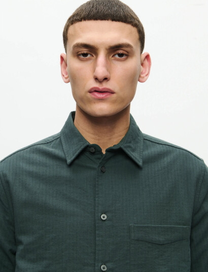 WOOD WOOD Wwadrian Shirt 25231 - Green - S WOOD WOOD Wwadrian Shirt 25231 - Green - S