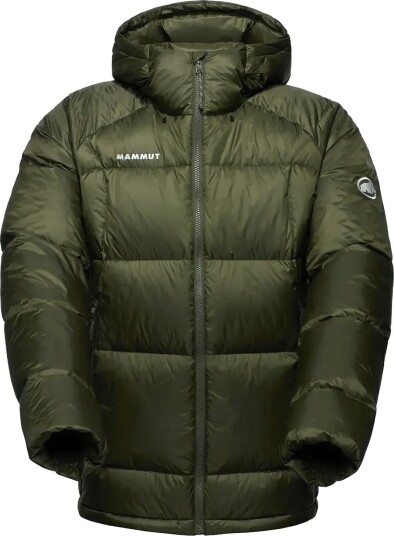 Mammut Glacier Glow In Hooded Jacket Men - DARK MARSH - XXL