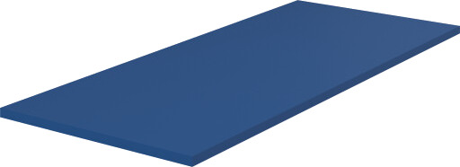 Pressalit Care stellematte 180x76 cm blå