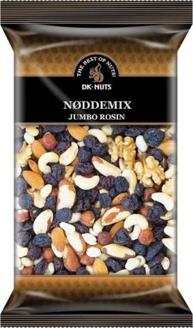 Nøttemix Med Jumbo Rosiner Ps 1 Kg