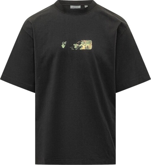 Off White Herre Topper Svart M,
