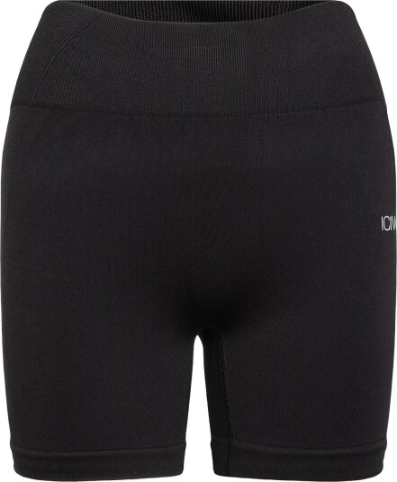 ICANIWILL Shape High Waist Shorts W - BLACK - XS