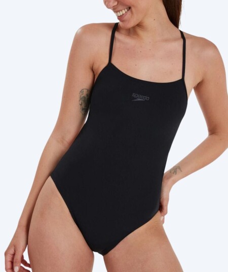 Speedo badedrakt til damer ECO Endurance+ Thinstrap Svart Speedo badedrakt til damer ECO Endurance+ Thinstrap Svart