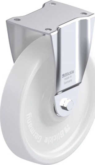 Blickle 754082 Bh-Spo 251K Fast Hjul | Hjuldiameter: 250 Mm, Bæreevne (Maks.): 900 Kg | 1 Stk