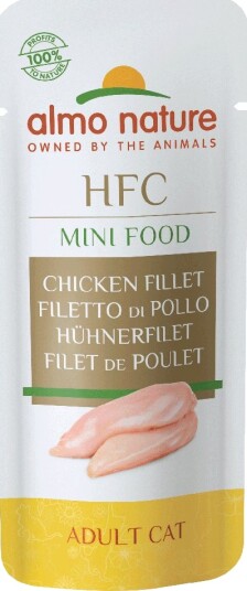Almo Nature Hfc Green Label Mini Food Kyllingfilet 5 X 3 G