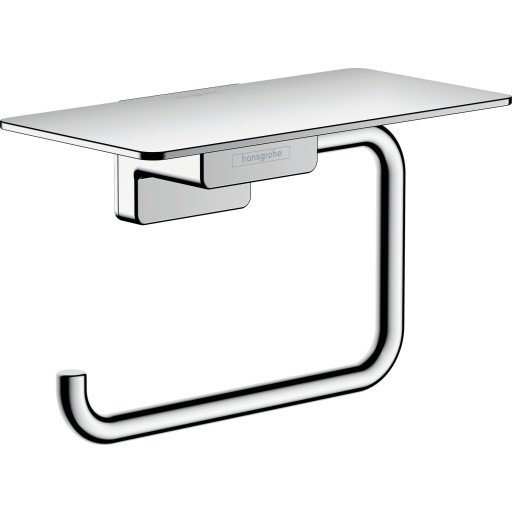 hansGrohe AddStoris papirholder med hylde krom