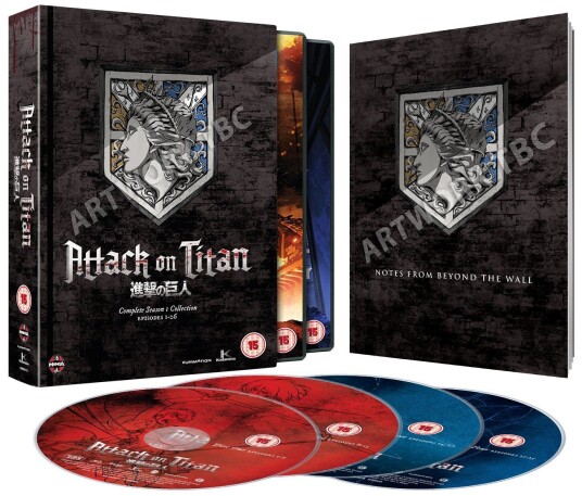 Attack On Titan  Complete Season 1 Collection DVD