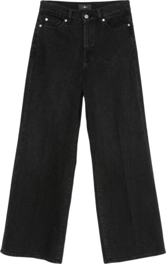 7 For All Mankind Dame Jeans Svart W26, 7 For All Mankind Dame Jeans Svart W26,