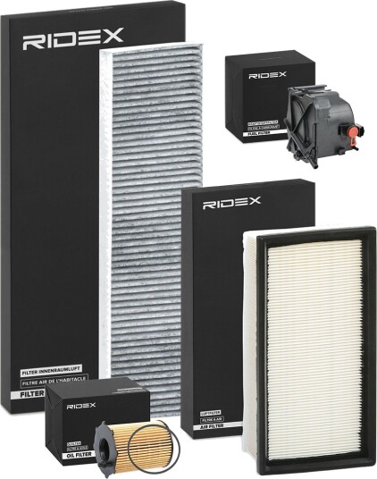 Filtersett RIDEX 4055F26008