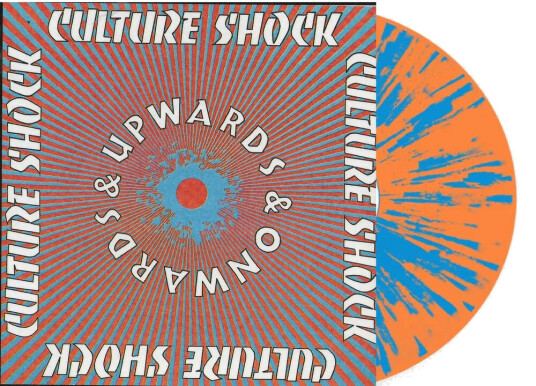 Unwards & Upwards Blue & Orange Splatter Vinyl