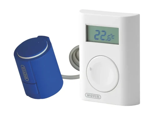 Wavin AHC9000 Rumtermostat Trådløs m/IR Sensor Og Telestat