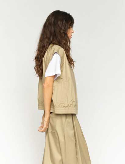 MOS MOSH Mmkendall Billie Vest Beige M MOS MOSH Mmkendall Billie Vest Beige M