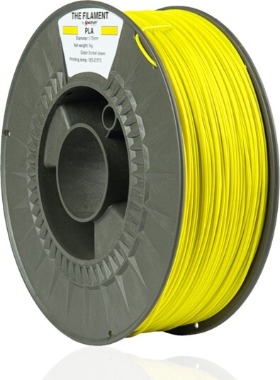 The Filament Pla By Spectrum Filaments Sorbet Yellow Greenish The Filament Pla By Spectrum Filaments Sorbet Yellow Greenish