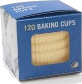 Muffinsform 35X19 Mm Mønstret Papir,120 Stk/Pk