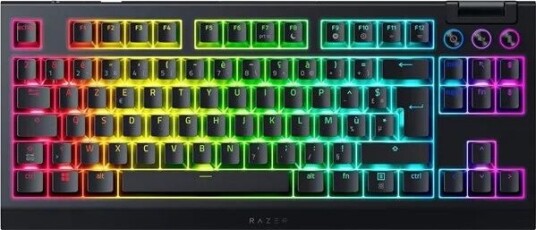 Razer BlackWidow V4 TKL HyperSpeed Orange Gamingtastatur Fransk svart RZ03 05480500 R3F1