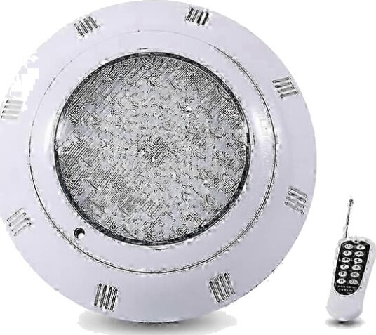 35W RGB LED Bassenglys med Fjernkontroll   IP68 Vanntett Flerfarget Svømmebassengbelysning Kompatibel m