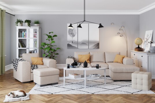 Scandinavian Choice Lenestol Change Beige