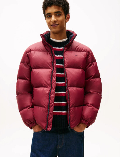 Tommy Jeans Tjm Essential Down Jacket Ext - Red - XXXL Tommy Jeans Tjm Essential Down Jacket Ext - Red - XXXL