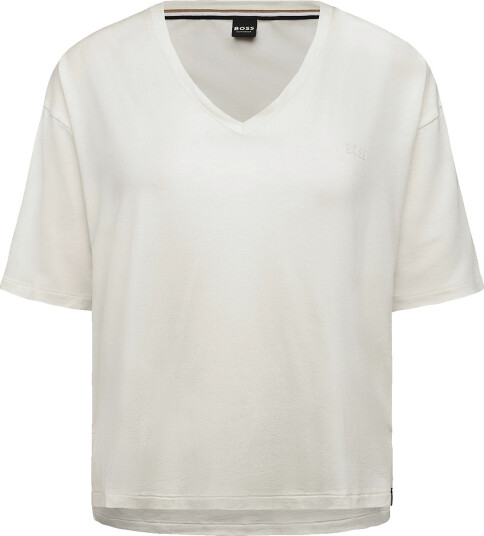 BOSS Cp Stripe_T Shirt Cream M