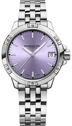 Raymond Weil Dameklokke 5960 ST 46001 Tango Lilla/Stål Ø30 mm