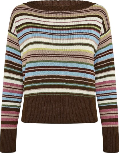 Weekend Max Mara Wkdzinnia MULTICOLOUR PINSTRIPES XXL