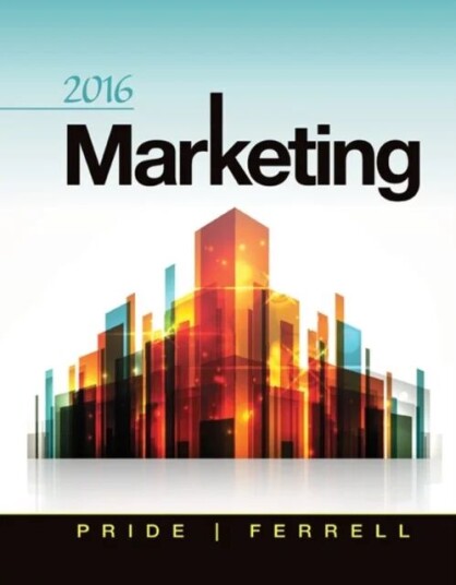 Marketing 2016 Av O. C. (Auburn University) Ferrell, William (Texas A&m University) Pride