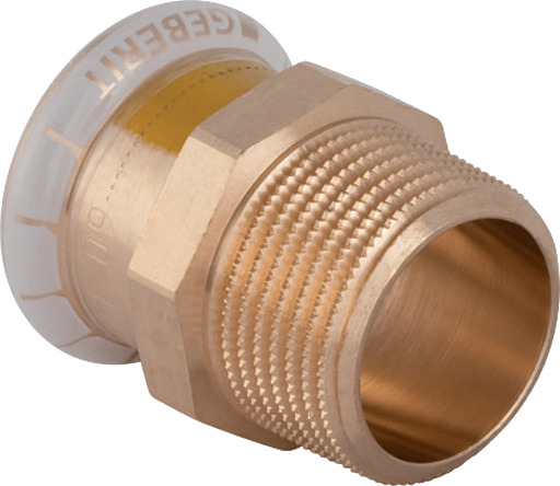 4 stk 42 mm x 1,1/2" overgangs-CUG-hylse/nippel Mapress