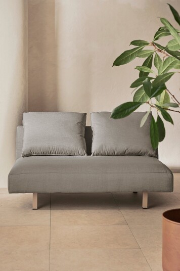 Ellos Home   Loungesofa Earth 2 seter   Brun