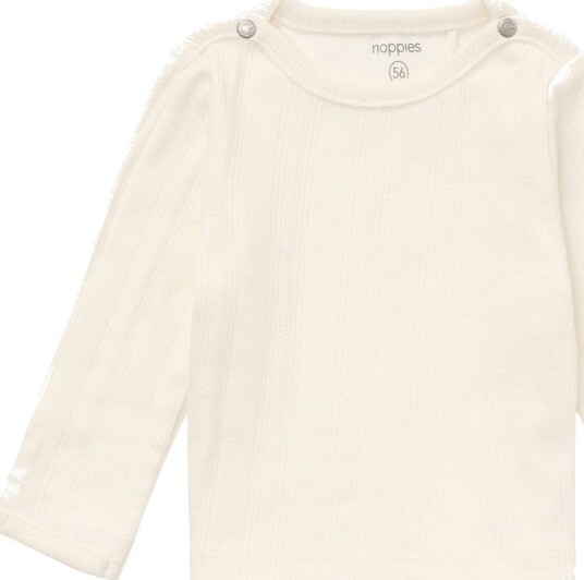 Noppies Tee Ls   EGRET   74